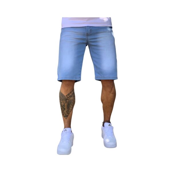 Bermuda Jeans Lisa Estilo Premium Moda Verão - Imagem 4