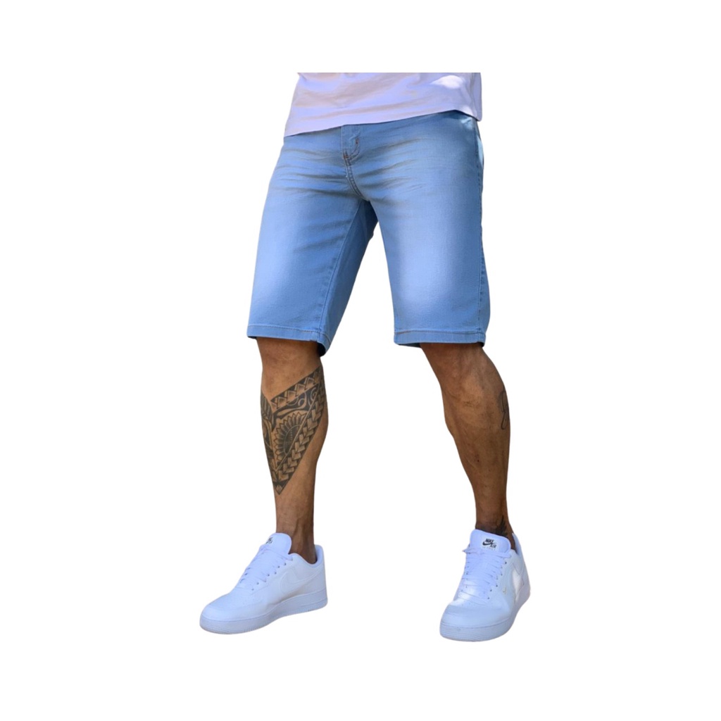 Bermuda Jeans Lisa Estilo Premium Moda Verão