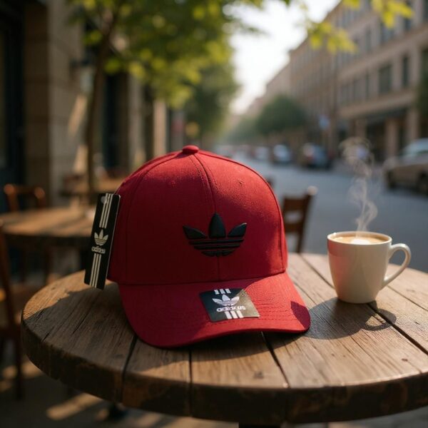 Boné Adidas Vermelho - Imagem 3