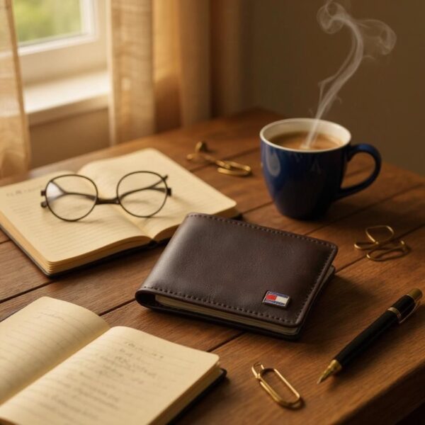 Carteira Tommy Hilfiger Classic Bifold Couro - Imagem 5