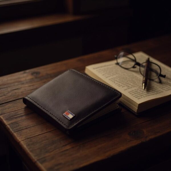 Carteira Tommy Hilfiger Classic Bifold Couro - Imagem 6