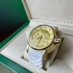 Relógio Dragão Branco Masculino