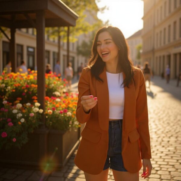 Blazer Feminino de Alfaiataria – Elegância, Versatilidade e Caimento Perfeito - Imagem 9