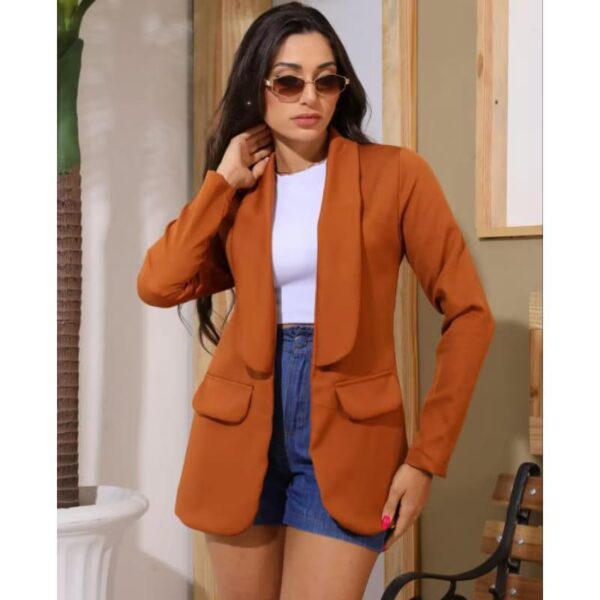 Blazer Feminino de Alfaiataria – Elegância, Versatilidade e Caimento Perfeito - Imagem 6