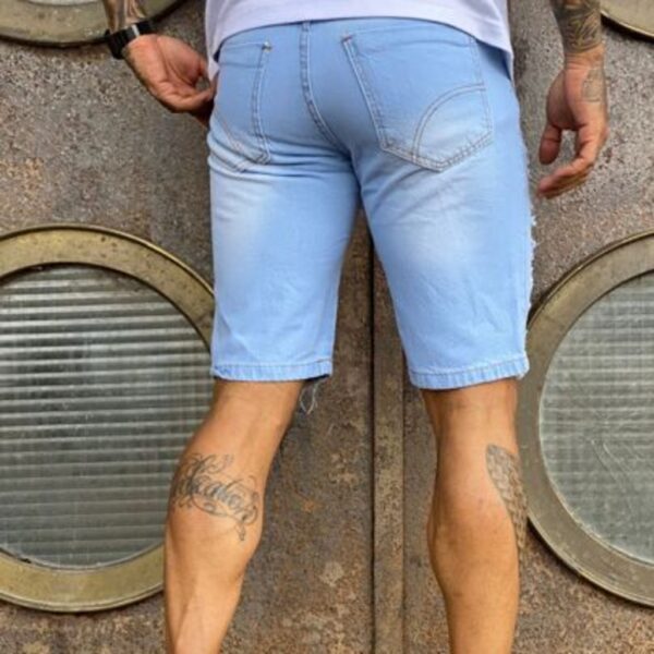 Bermuda Jeans Lisa Estilo Premium Moda Verão - Imagem 5